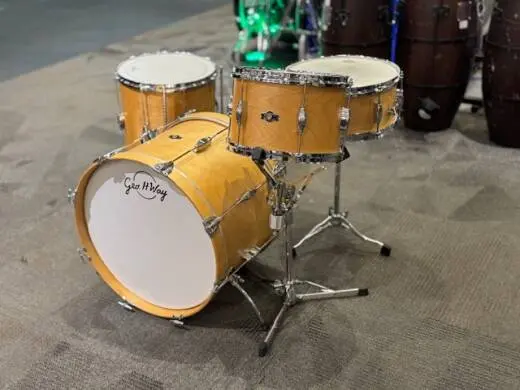 George H. Way Maple 4 Piece Drum Kit (20,12,14,SD) 2